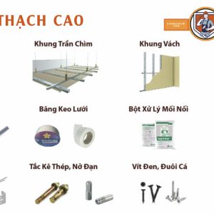 Phụ Kiện Thạch Cao